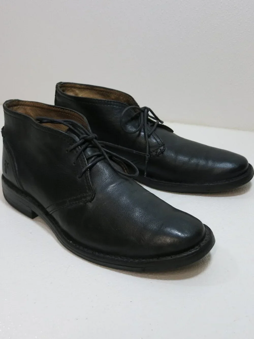 Frye Oil Tanned Leather Dress Chukka Boots Footwear Men's Hand Made Shoes Sz 8 D